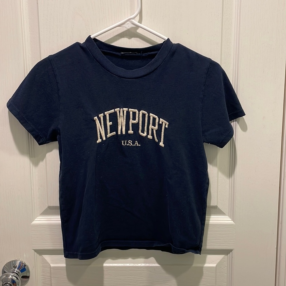 Brandy Melville Newport Navy T-Shirt